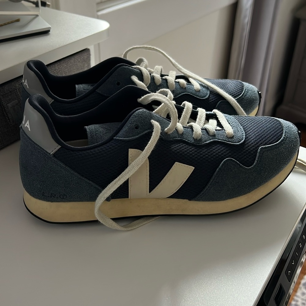 Men’s veja Sdu Alveomesh blue sneaker